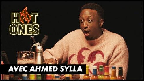 Hot Ones Season 3 Episode 2 - Ahmed Sylla drinks sauces straight from the bottle