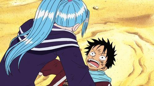 One Piece Season 4 Episode 104 - Luffy vs. Vivi! The Tearful Vow to Put Friends on the Line!