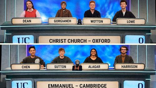 University Challenge Season 53 Episode 19 - Christ Church, Oxford v Emmanuel College, Cambridge