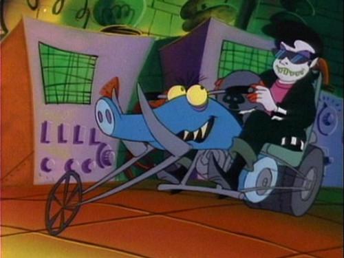 Beetlejuice Season 4 Episode 5 - Queasy Rider