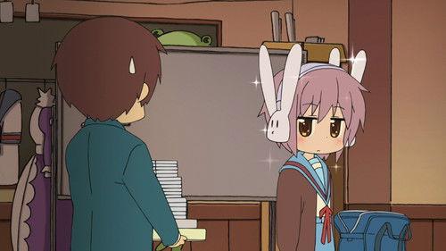 The Melancholy of Haruhi-chan Suzumiya Season 1 Episode 6 - I have no interest in lewd material!