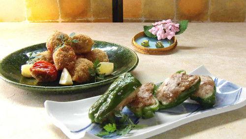Dining with the Chef Season 2 Episode 6 - Authentic Japanese Cooking: Stuffing Part 2 - Pan-fried Stuffed Peppers