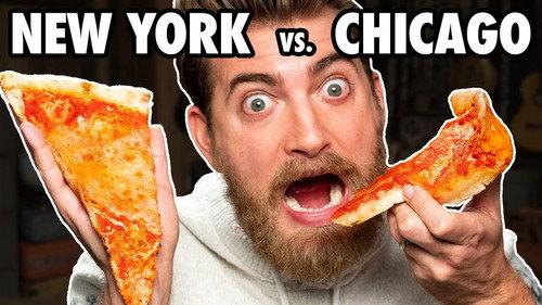 Good Mythical Morning Season 15 Episode 7 - What's The Best Pizza Style? Taste Test