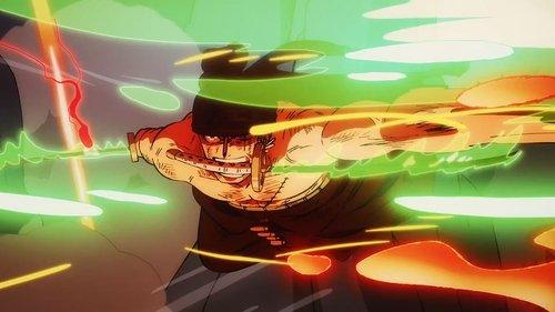 undefined Season 21 Episode 1062 - The Three-Sword Style of the Supreme King! Zoro vs. King