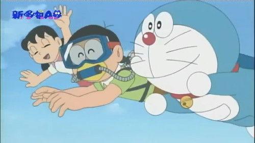 Doraemon Season 1 Episode 55 - The New Year's Party in the Wallpaper