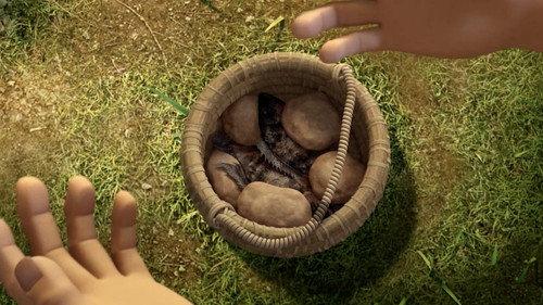 Superbook Season 4 Episode 1 - Jesus Feeds The Hungry