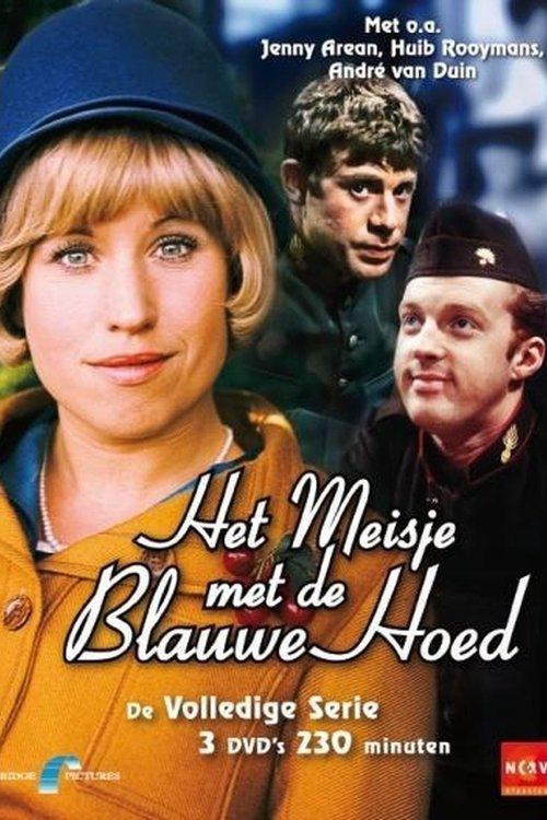 Het meisje met de blauwe hoed poster