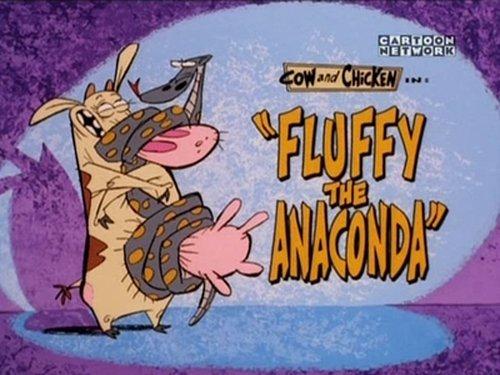 Cow and Chicken Season 2 Episode 1 - Fluffy the Anaconda