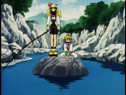 Saber Marionette J Season 1 Episode 21 - The Big Barbecue Party of Darkness and Light