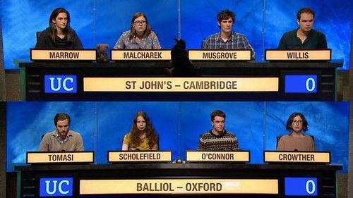 University Challenge Season 50 Episode 21 - St John's College, Cambridge v Balliol College, Oxford