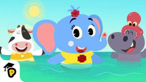 Dr. Panda TotoTime Season 1 Episode 3 - Olette's Beach Watch