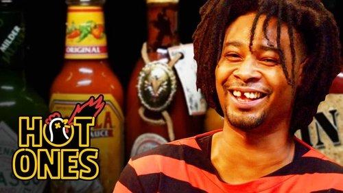 Hot Ones Season 3 Episode 3 - Danny Brown Has an Orgasm Eating Spicy Wings