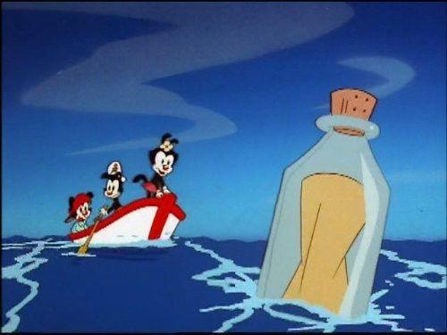 Animaniacs Season 5 Episode 1 - Message In A Bottle