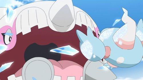 Pokémon Horizons Season 1 Episode 63 - Ice Battle! Cold-Eyed Grusha