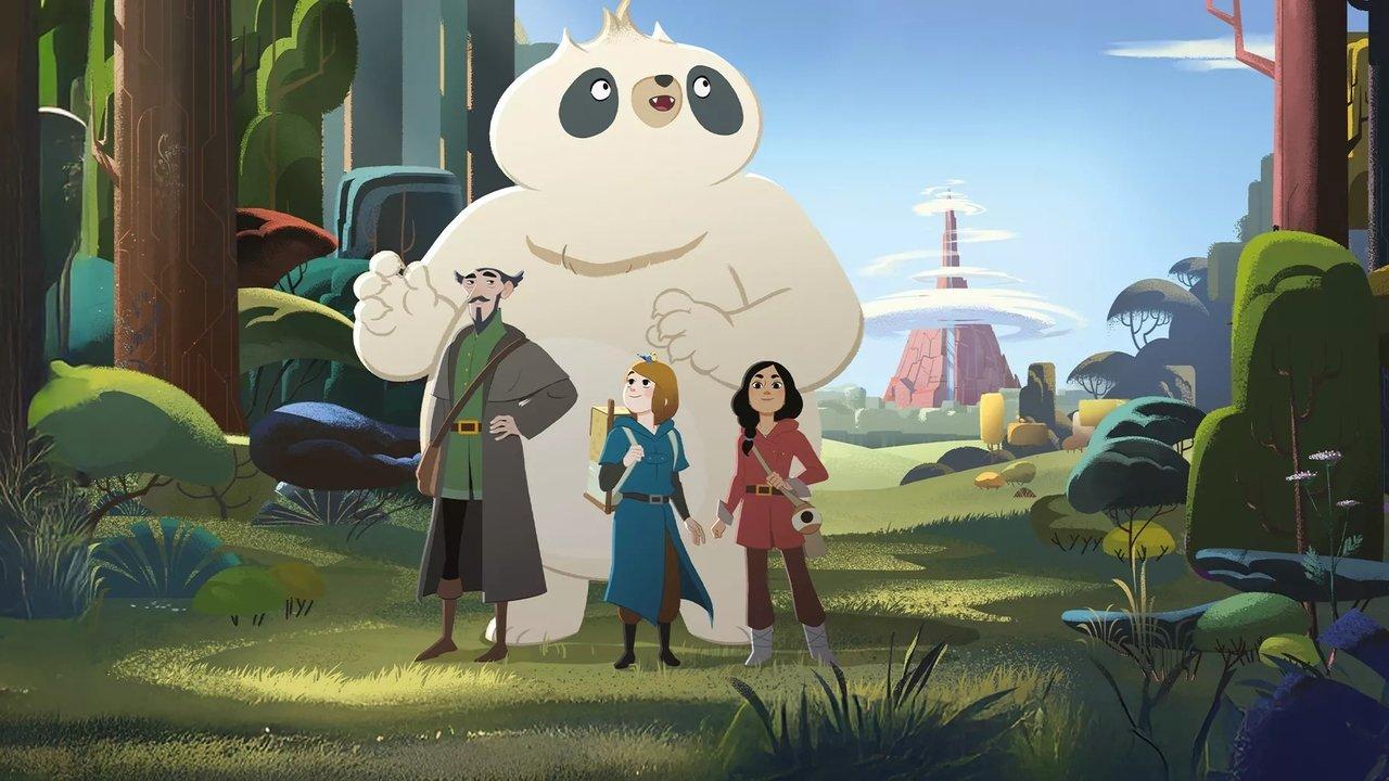 The Upside Down River backdrop