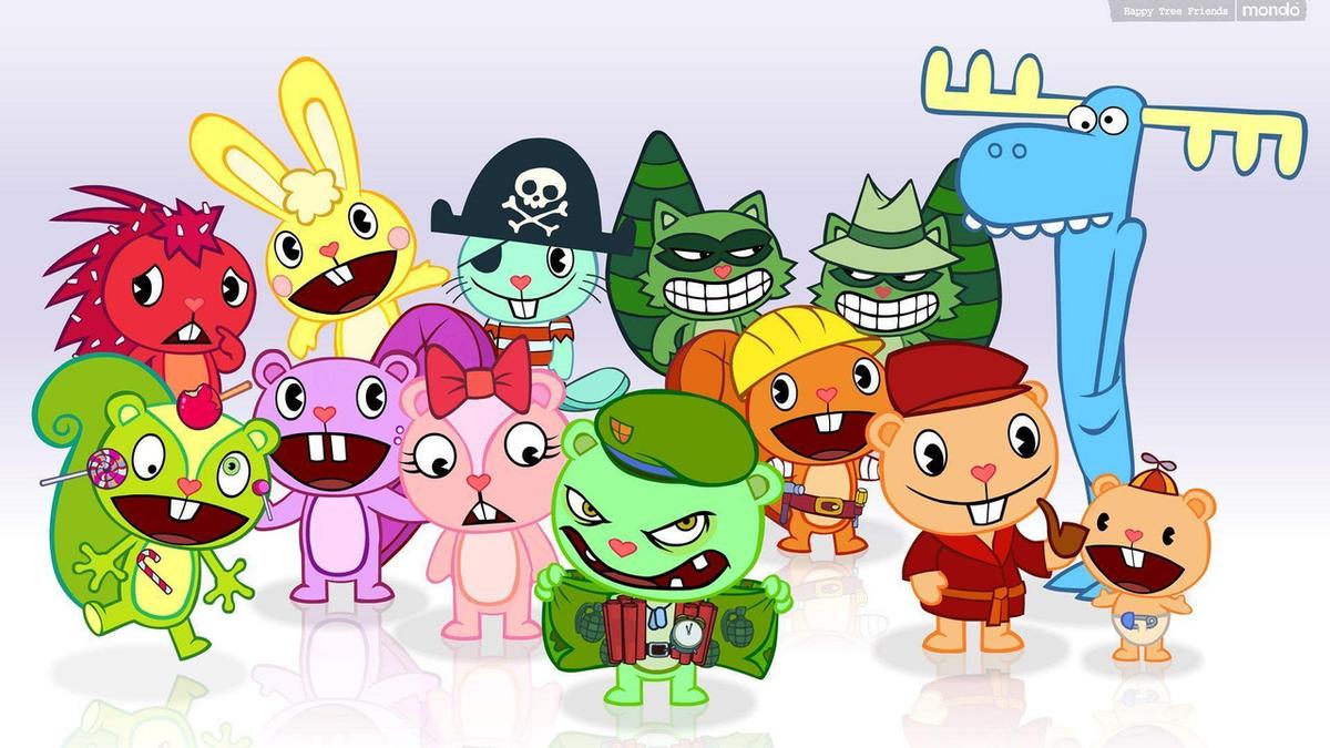 Happy Tree Friends backdrop