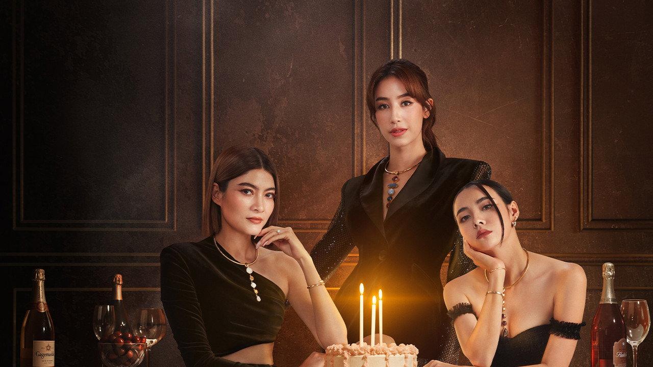 The Thirsty Thirty backdrop