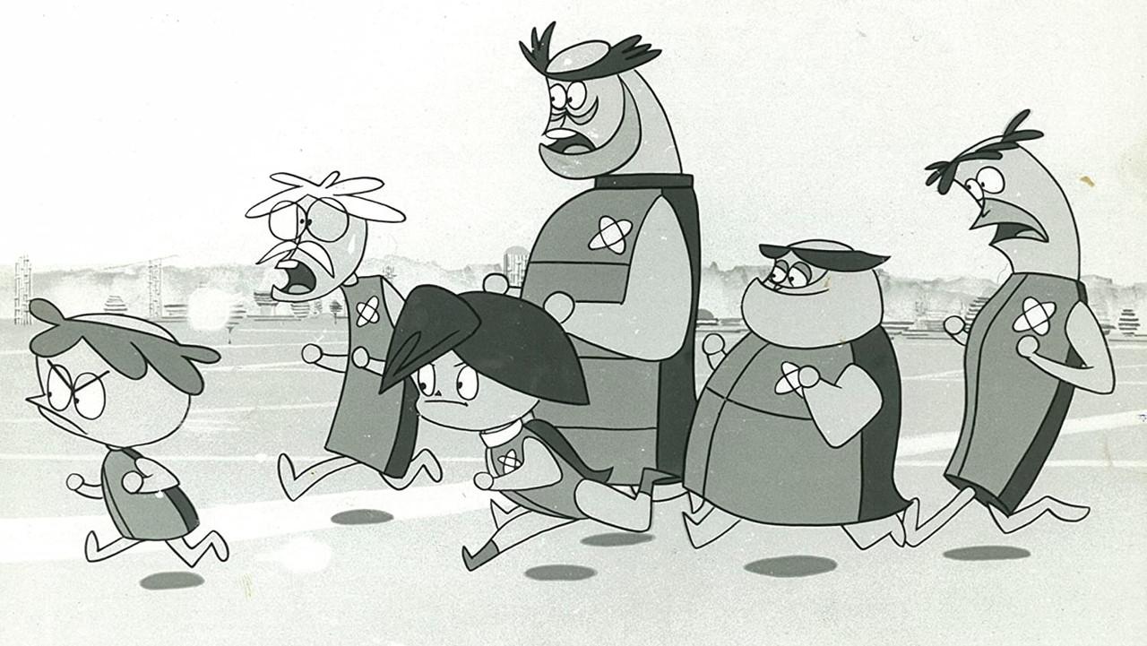 Space Patrol Hopper backdrop