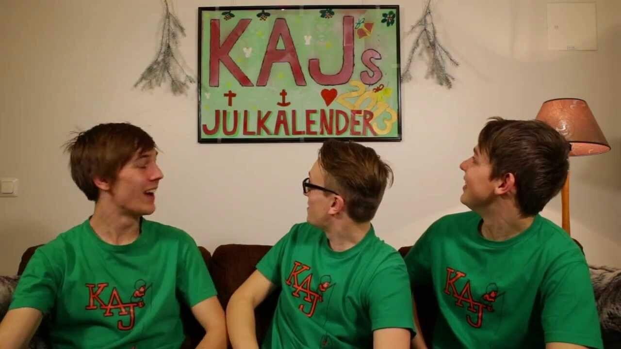 KAJ:s julkalender backdrop