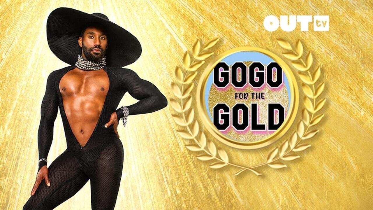 GoGo for the Gold backdrop