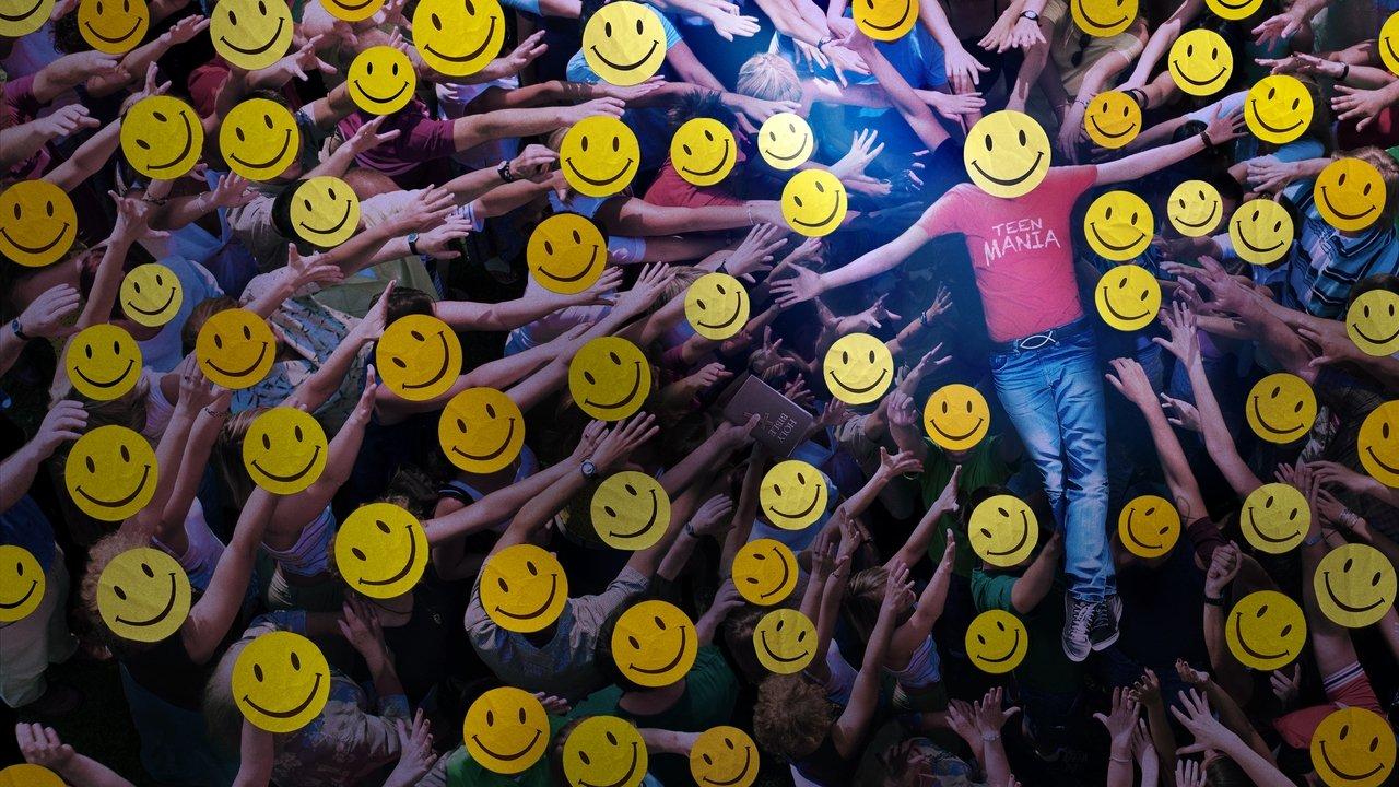 Shiny Happy People backdrop