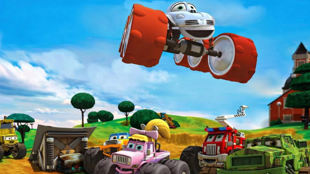 Bigfoot Presents: Meteor and the Mighty Monster Trucks backdrop