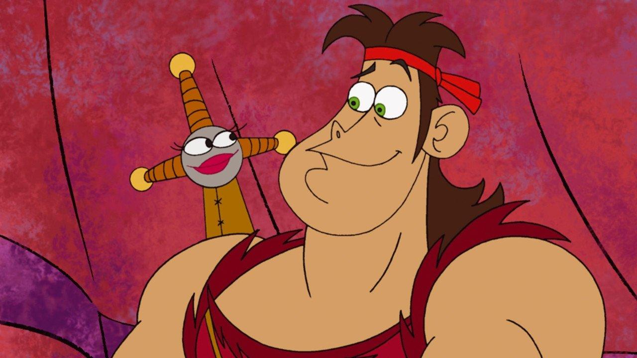 Dave the Barbarian backdrop
