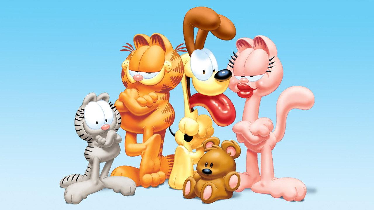 Garfield and Friends backdrop