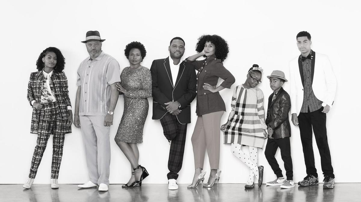black-ish backdrop