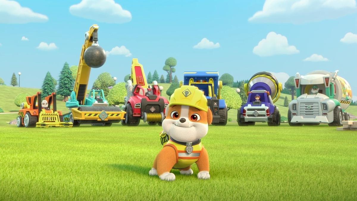 Rubble & Crew backdrop