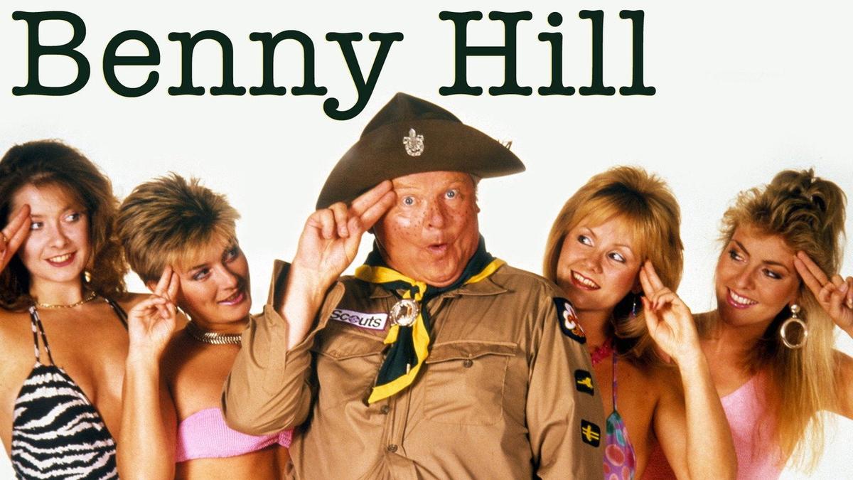 Benny Hill Show backdrop