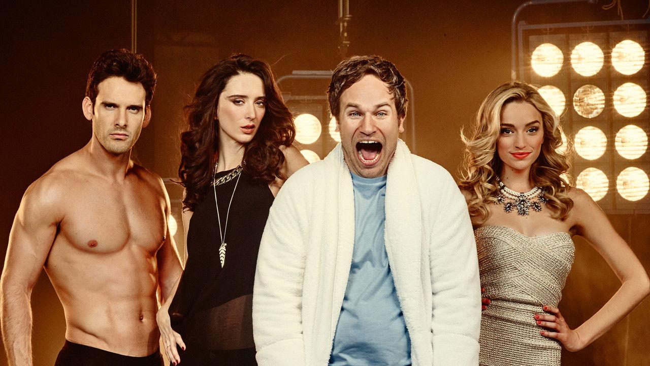 I Live with Models backdrop