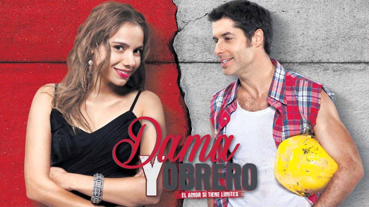Dama y obrero backdrop