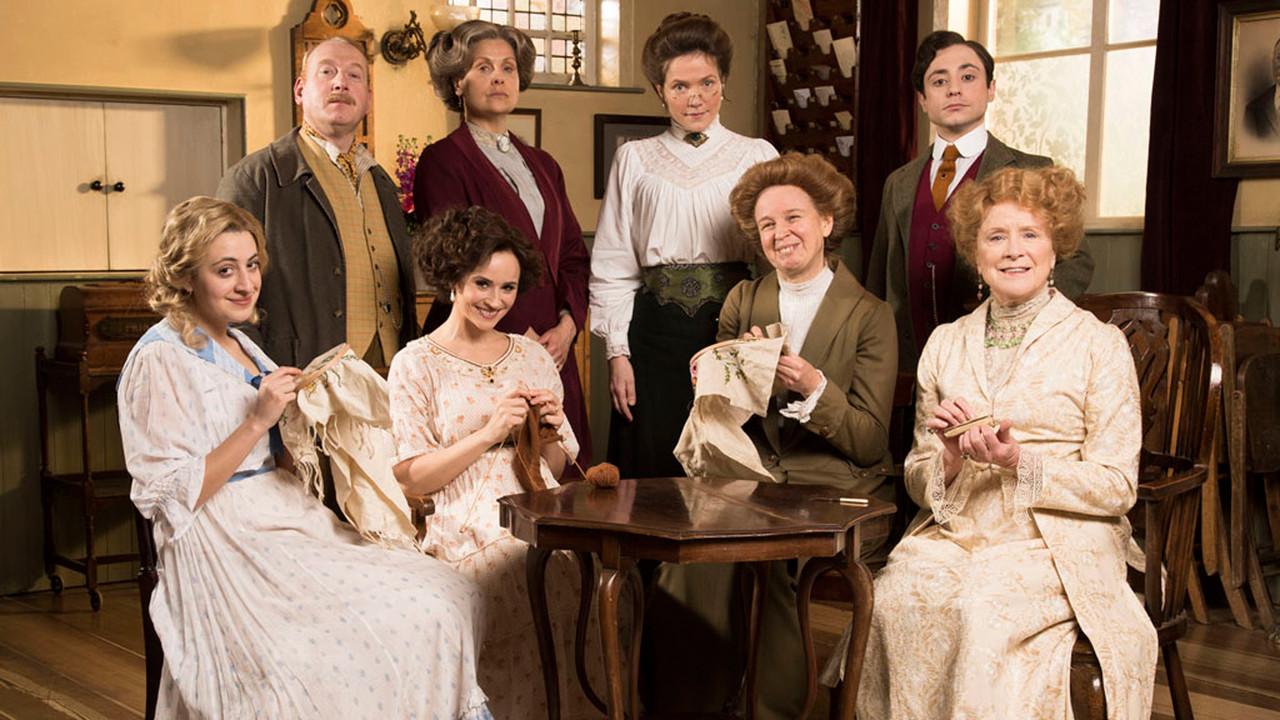 Up the Women backdrop