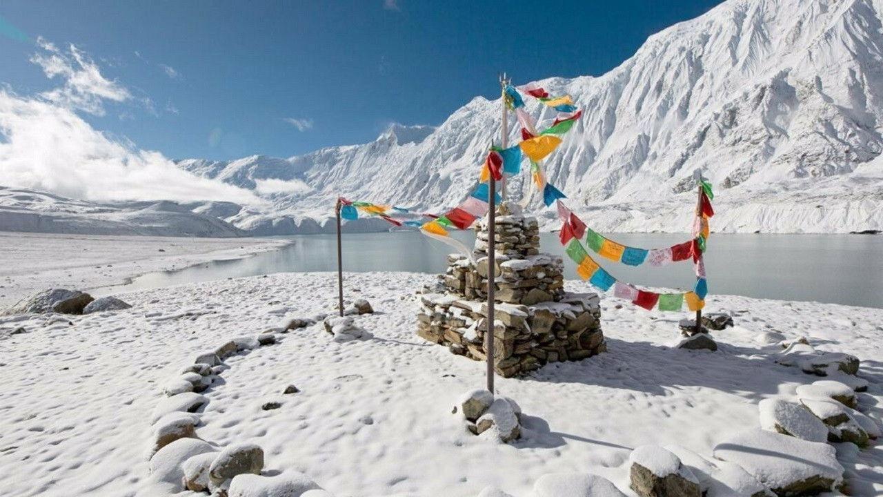 Nepal - Home of the Gods backdrop
