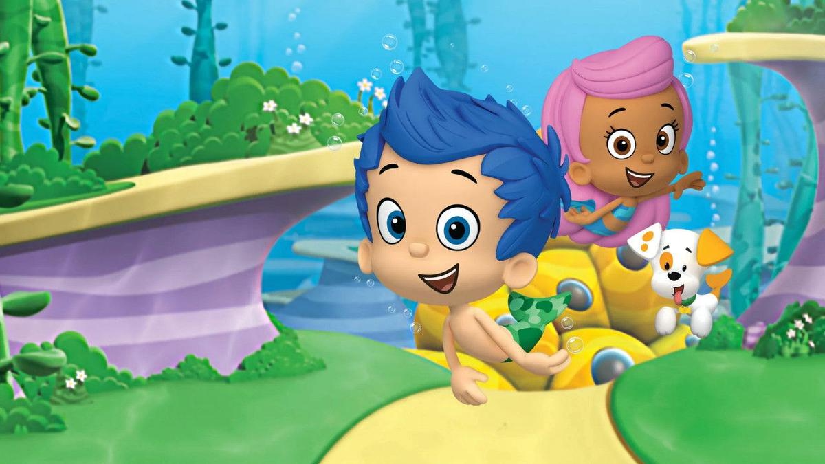 Bubble Guppies backdrop