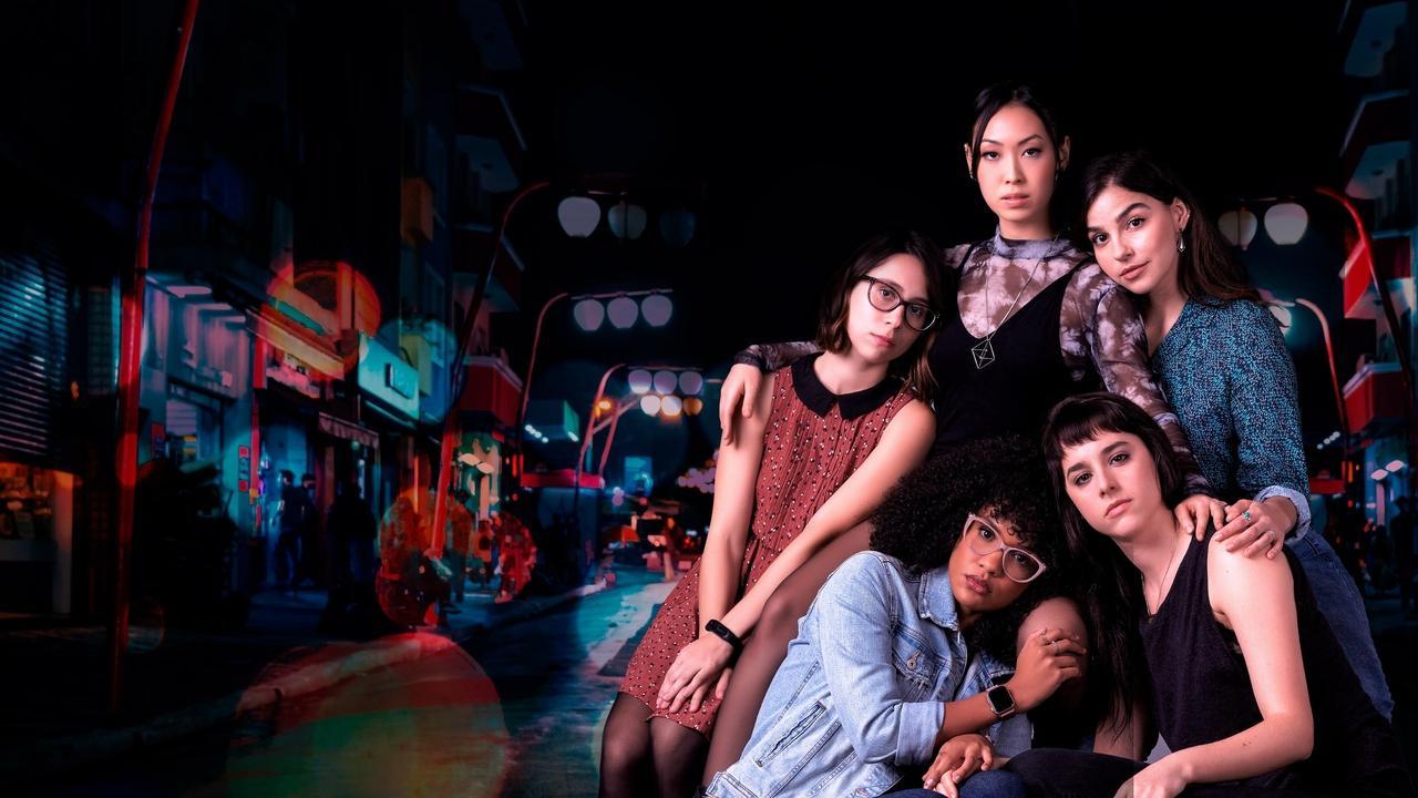 We Are Five backdrop