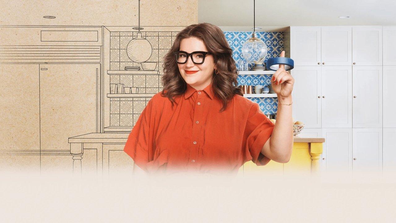 Kitchen Glow Up backdrop