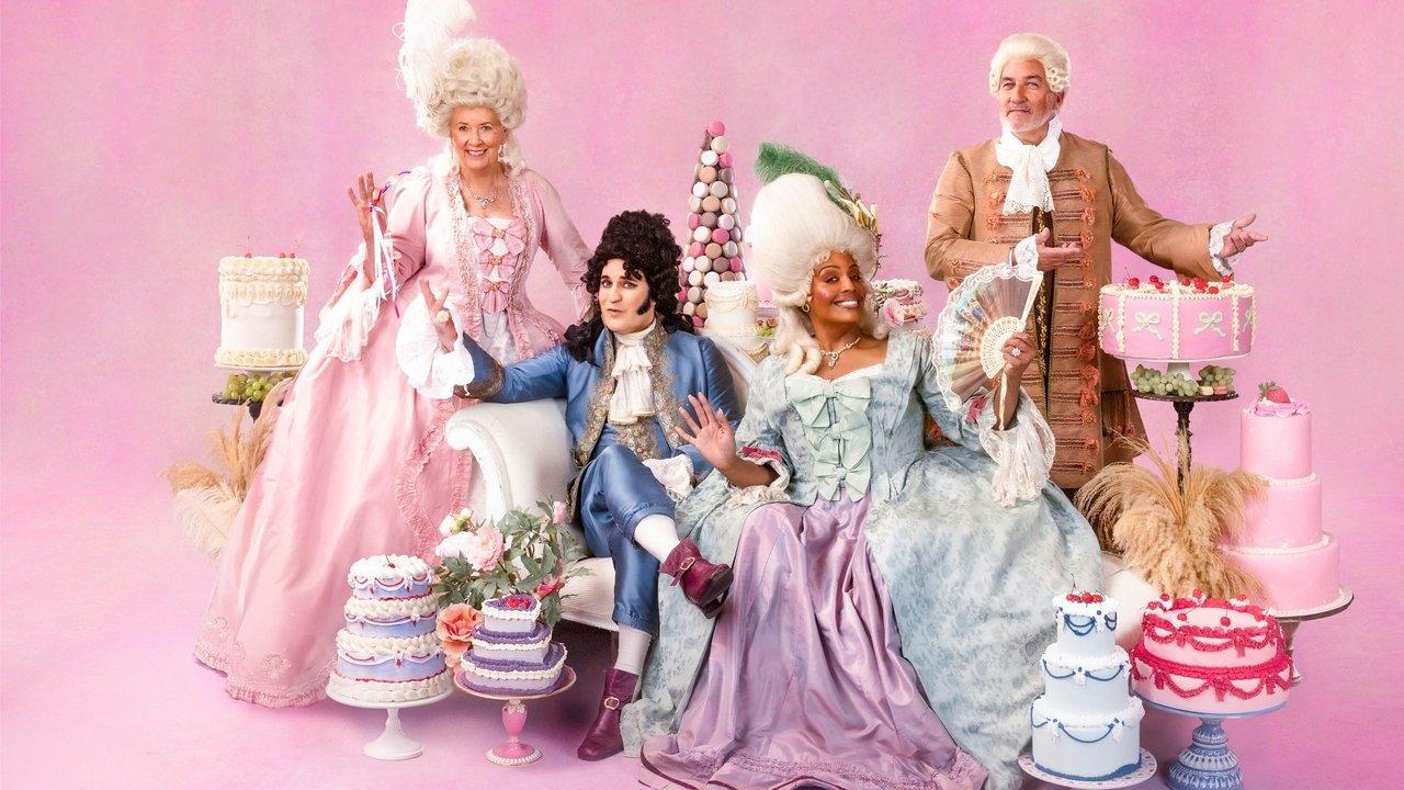 The Great British Bake Off backdrop