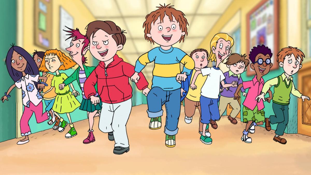Horrid Henry backdrop