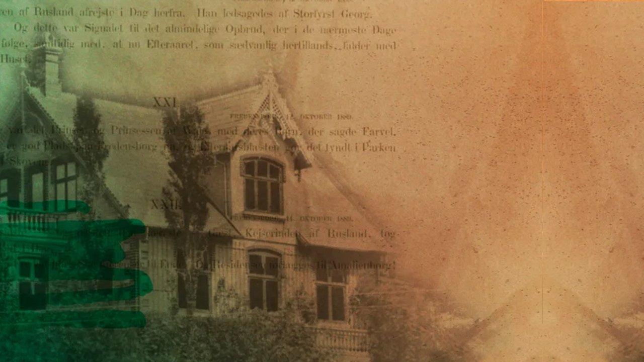 Huse med hemmeligheder backdrop