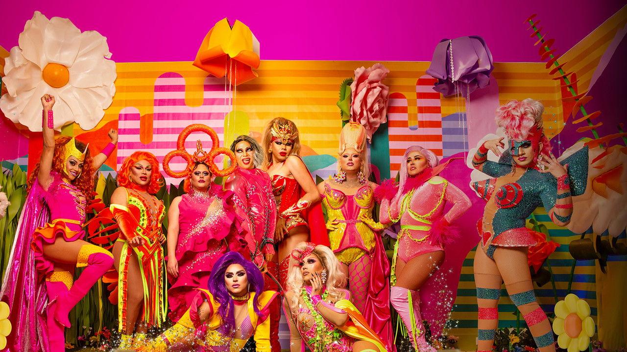 Drag Latina backdrop