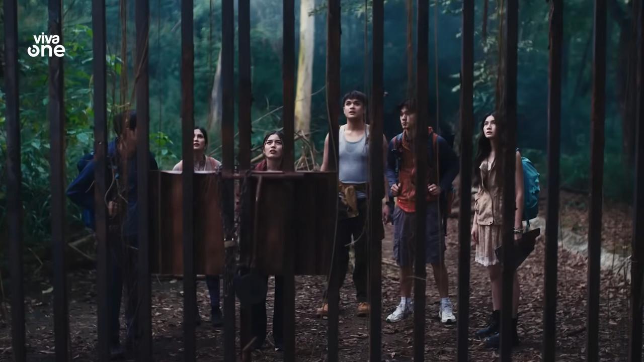 Hell University backdrop