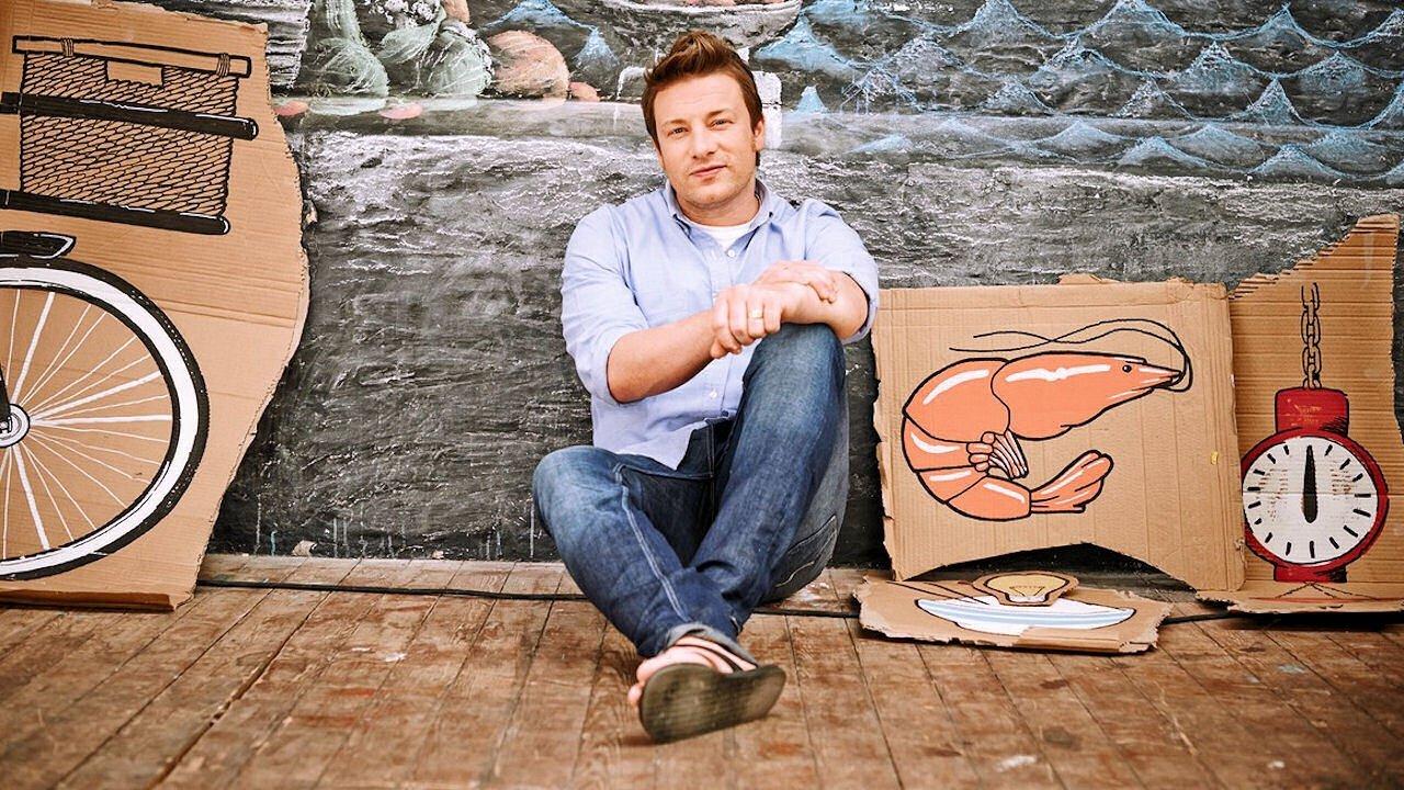 Jamie's Money Saving Meals backdrop