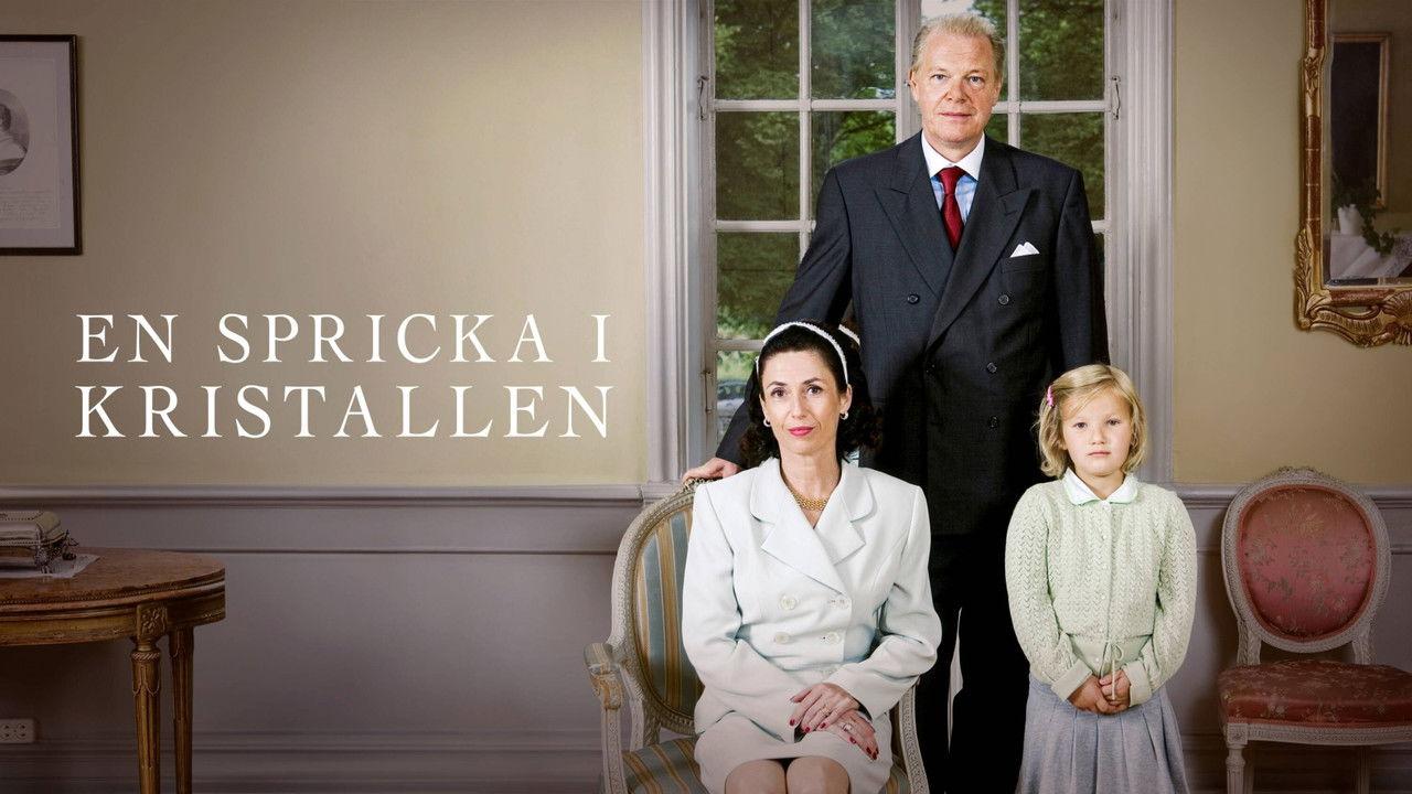 En spricka i kristallen backdrop