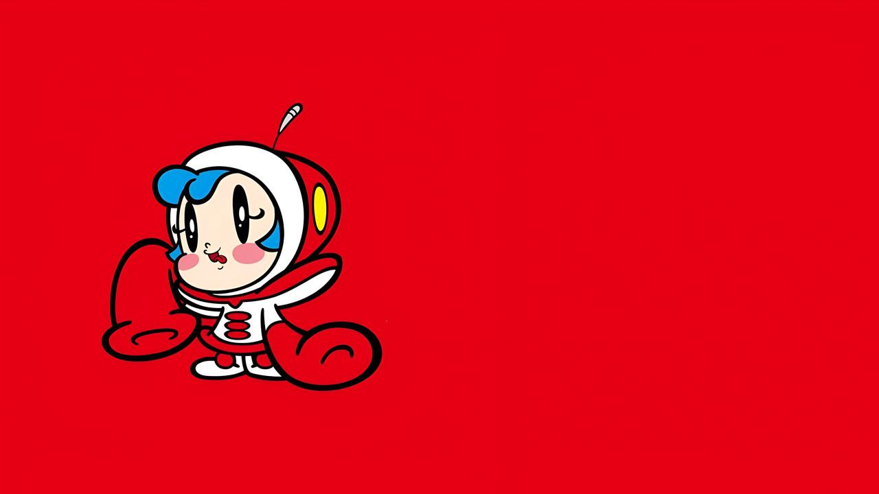 The Super Milk-Chan Show backdrop