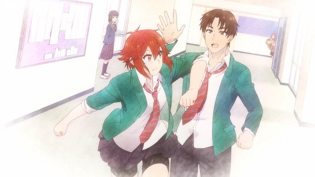 Tomo-chan Is a Girl! backdrop