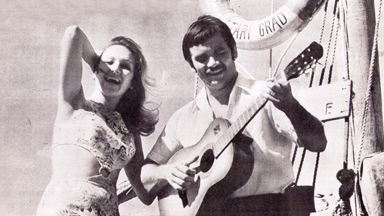 Our Little Town backdrop