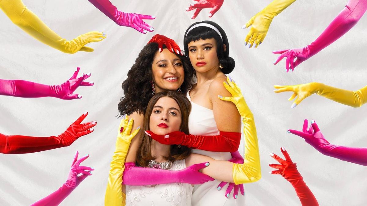 Three Busy Debras backdrop