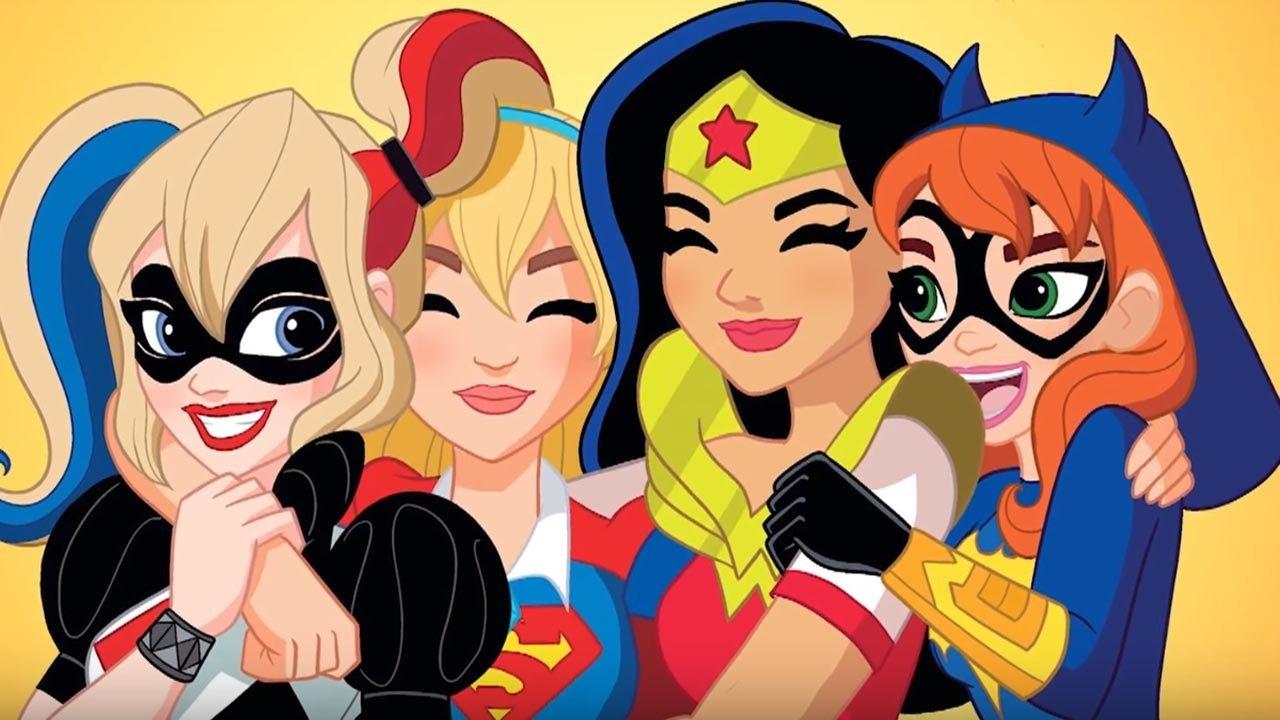 DC Super Hero Girls backdrop
